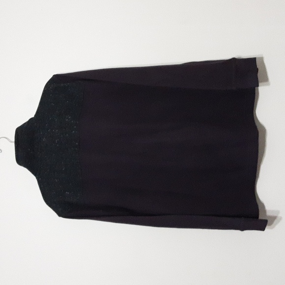 Banana Republic mens pullover sweater wool men XL quarter zip burgendy comfy y2k - Picture 4 of 7